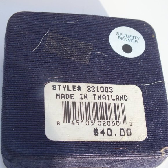 Sterling Silver Dolphin Brooch With Red Gem Eye and Storage Box, Silver Accents - Picture 7 of 7